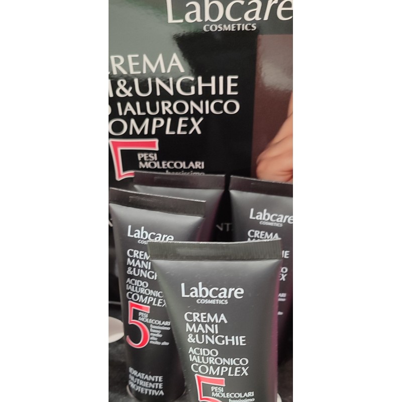 Labcare crema mani e unghie acido ialuronico 5 pesi molecolari